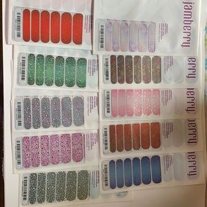 Jamberry Nail Wraps, Mini Heater, application kit